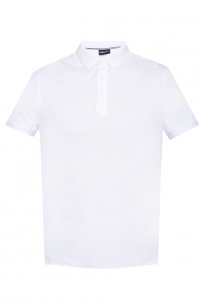 Polo z rękawami zakończonymi ściągaczami, zdjęcie 1 Polo z rękawami zakończonymi ściągaczami od Emporio Armani